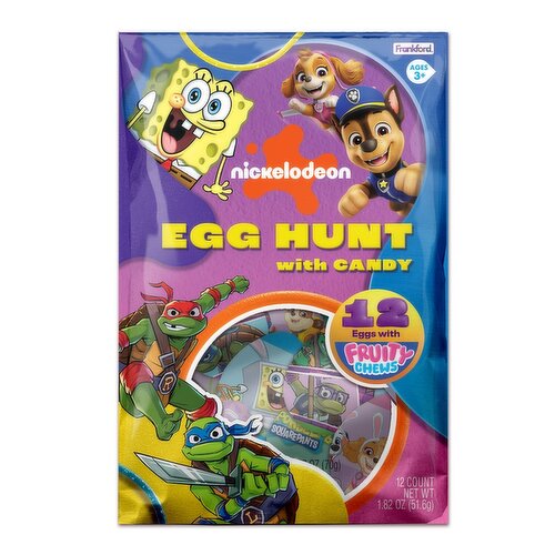 Nickelodeon Egg Multipack W/Candy